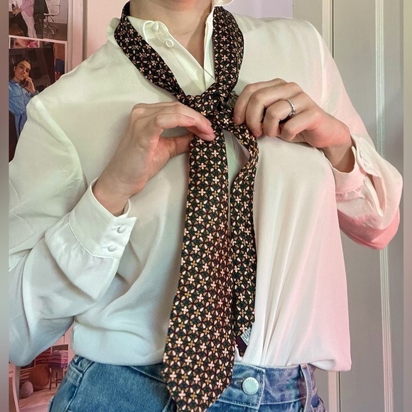 Vintage Accessories - VINTAGE Silk Men’s Tie